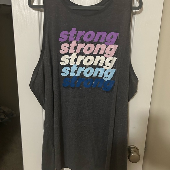 Old Navy charcoal workout tank - Picture 1 of 3